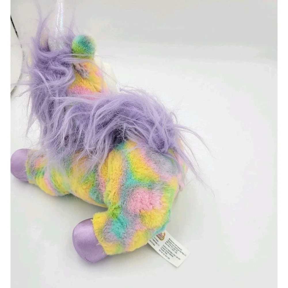 Unicorn Surprise Stuffed Animal Plush Rainbow Unicorn 1 Baby Secret Pocket 10.5